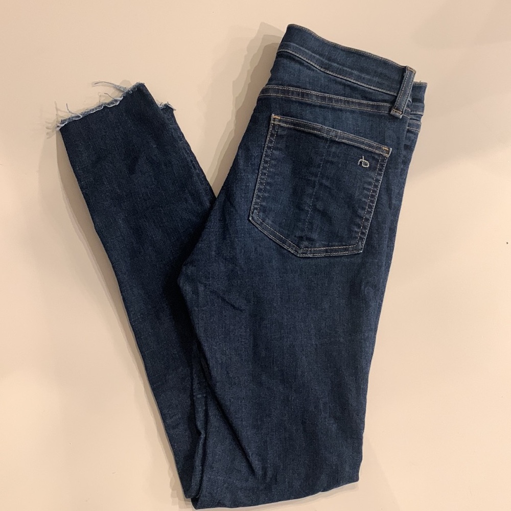 Rag & Bone 10” skinny ankle jeans-size 25 - Picture 7 of 9